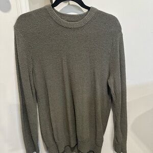 Club Monaco Men's Charcoal Crewneck Sweater